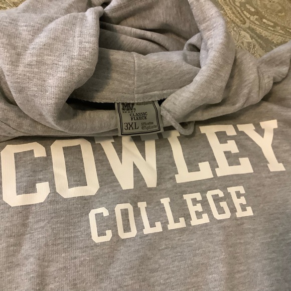 NWT Crowley County Tigers Jr College Hoodie Sweatshirt Men’s Sz 3XL - Picture 3 of 5